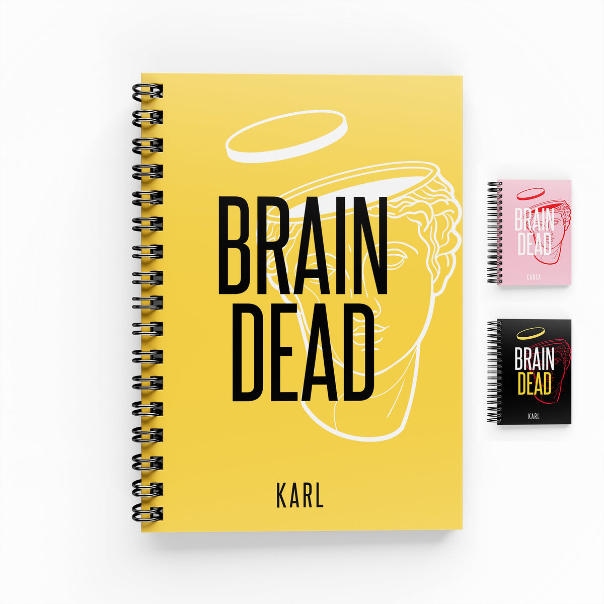 Brain Dead Lined Notebook