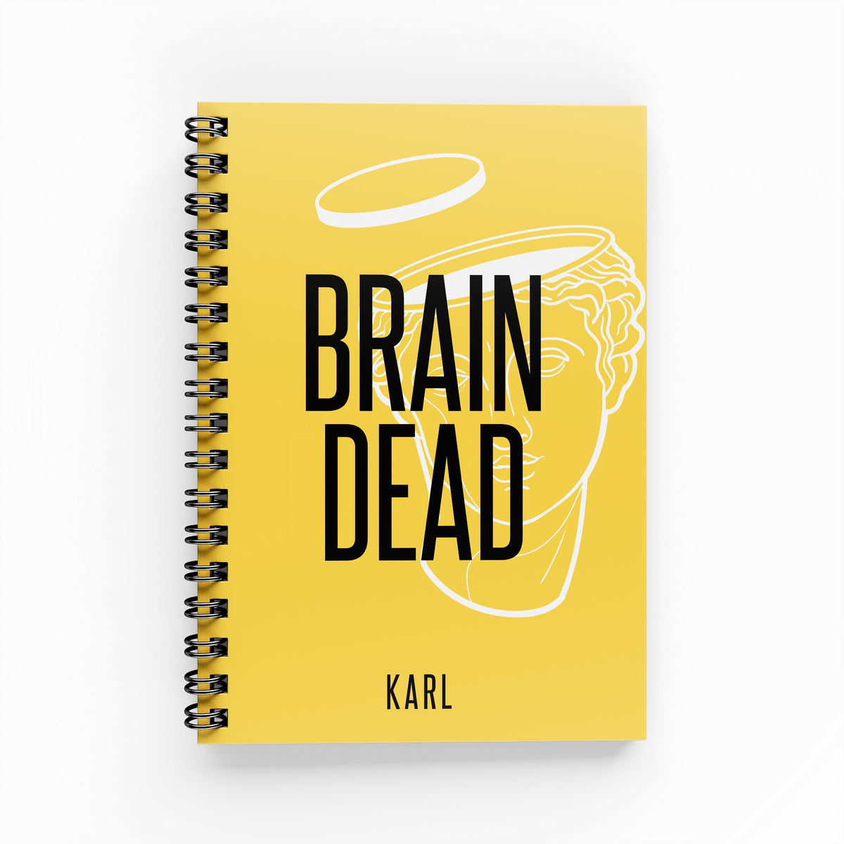 Brain Dead Lined Notebook