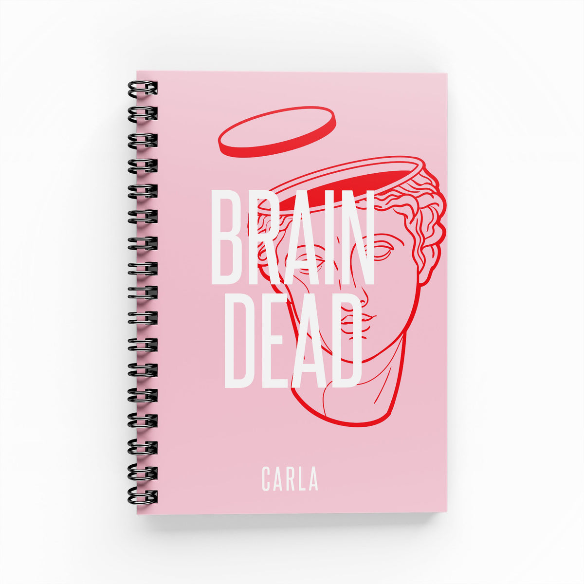 Brain Dead Lined Notebook