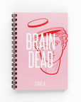 Brain Dead Lined Notebook