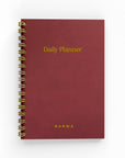Simple Vegan Leather Foil Undated Planner