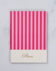 Candy Stripe Lined Notebook