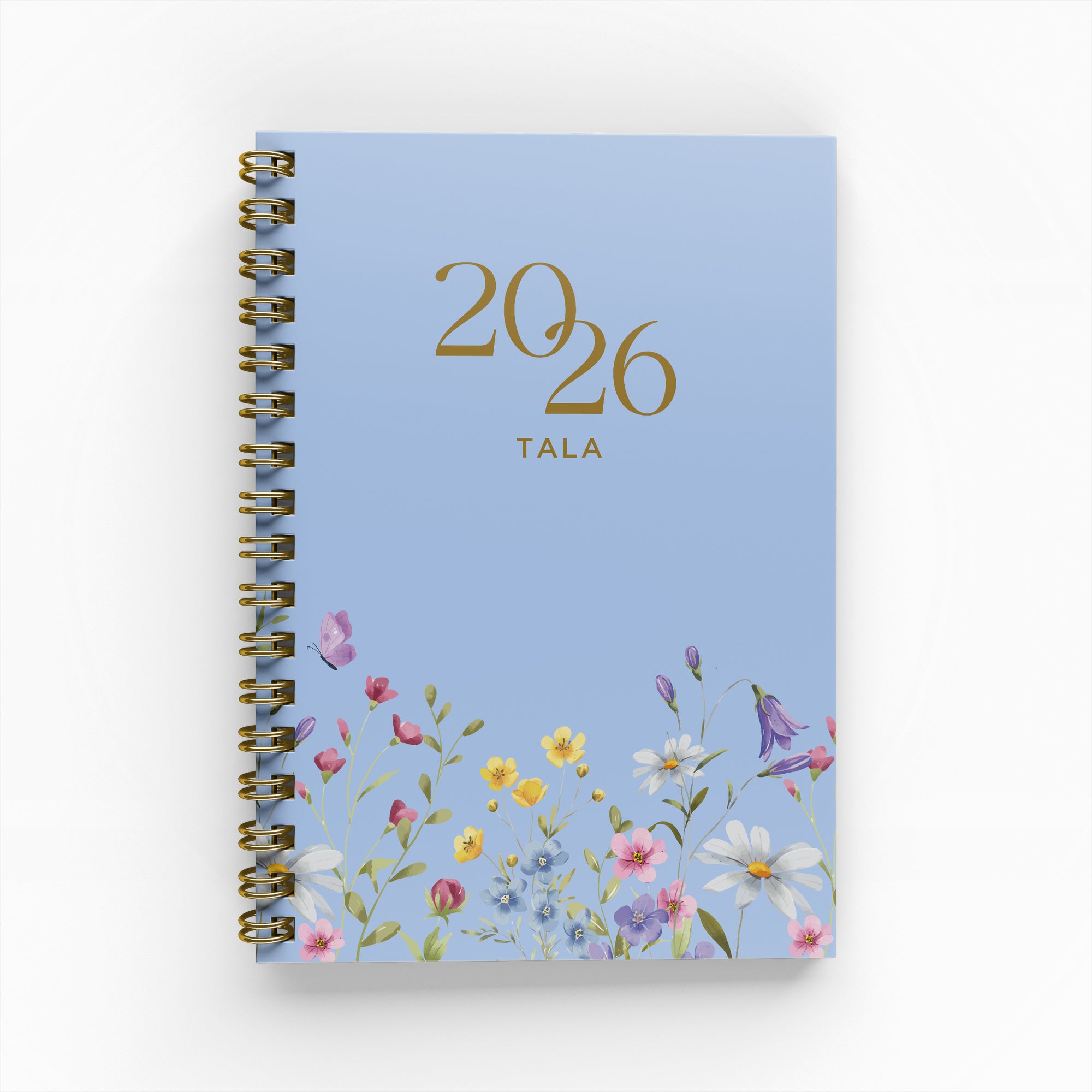 Secret Garden Foil Academic Planner