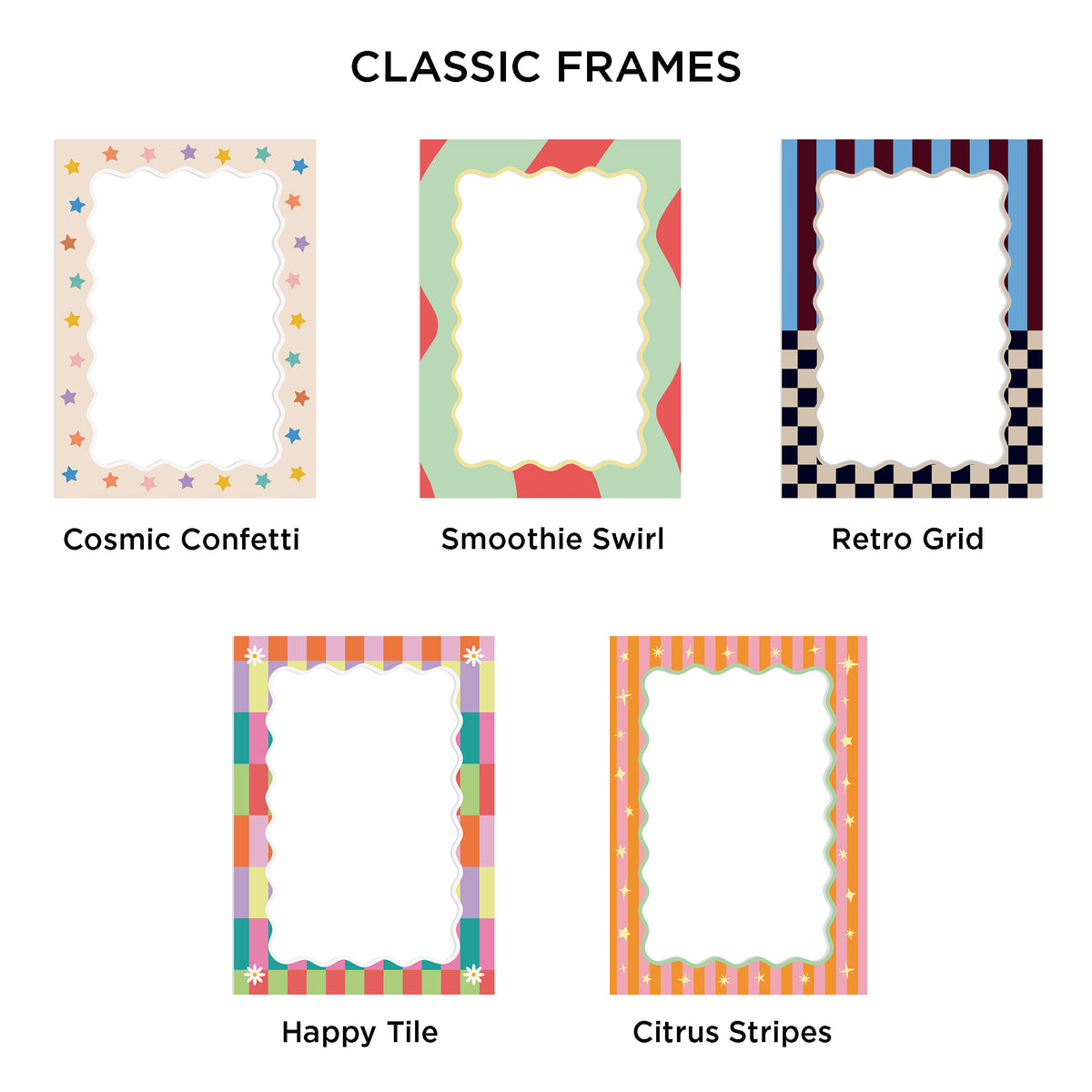 Bundle of Three - Classic Frame Magnet