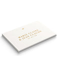 Classic Names Foil Wedding Guest Book