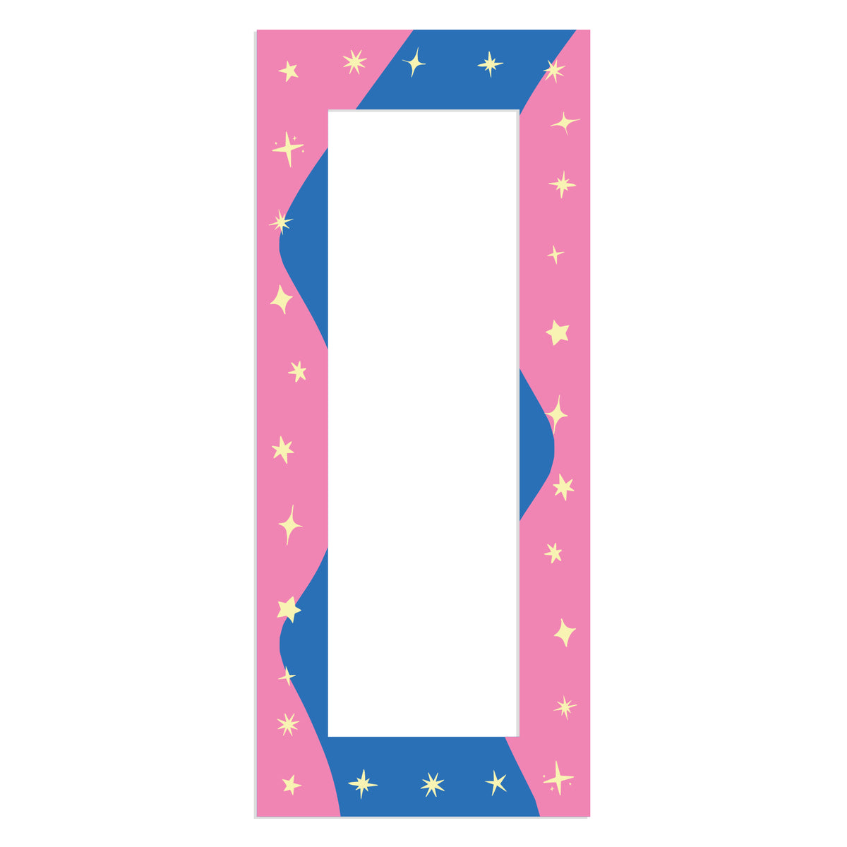 Cosmic Wave - Photo Strip Frame Magnet