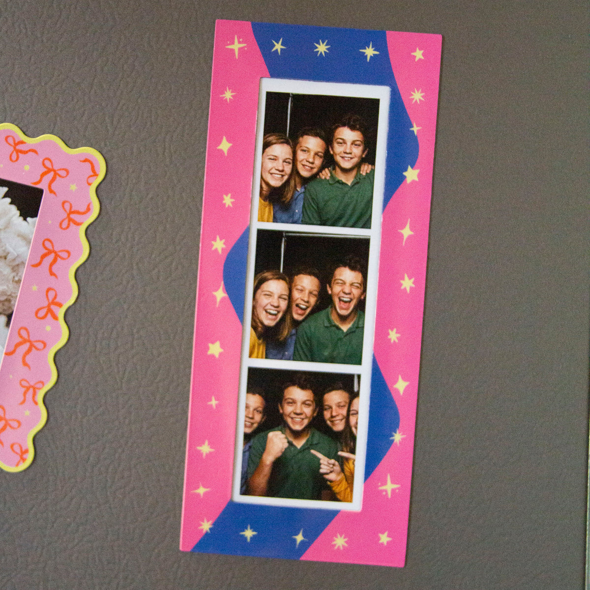Cosmic Wave - Photo Strip Frame Magnet