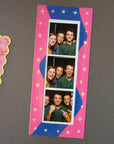 Cosmic Wave - Photo Strip Frame Magnet