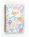 Flower A6 Foil Lined Notebook