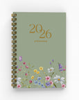 Secret Garden Foil Academic Planner