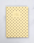 Hailey Beiber Polka Dot Lined Notebook