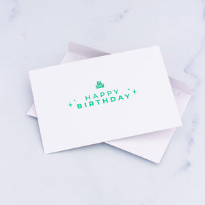 Happy Birthday Greeting Card