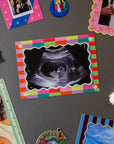 Happy Tile - Classic Frame Magnet