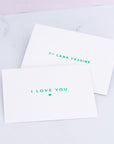 I Love You Greeting Card