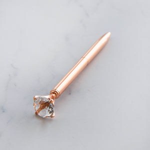 Diamond Rose Gold Pen