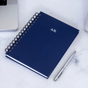 Initials Foil Lined Notebook