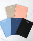 Initials Vegan Leather Foil Daily Planner