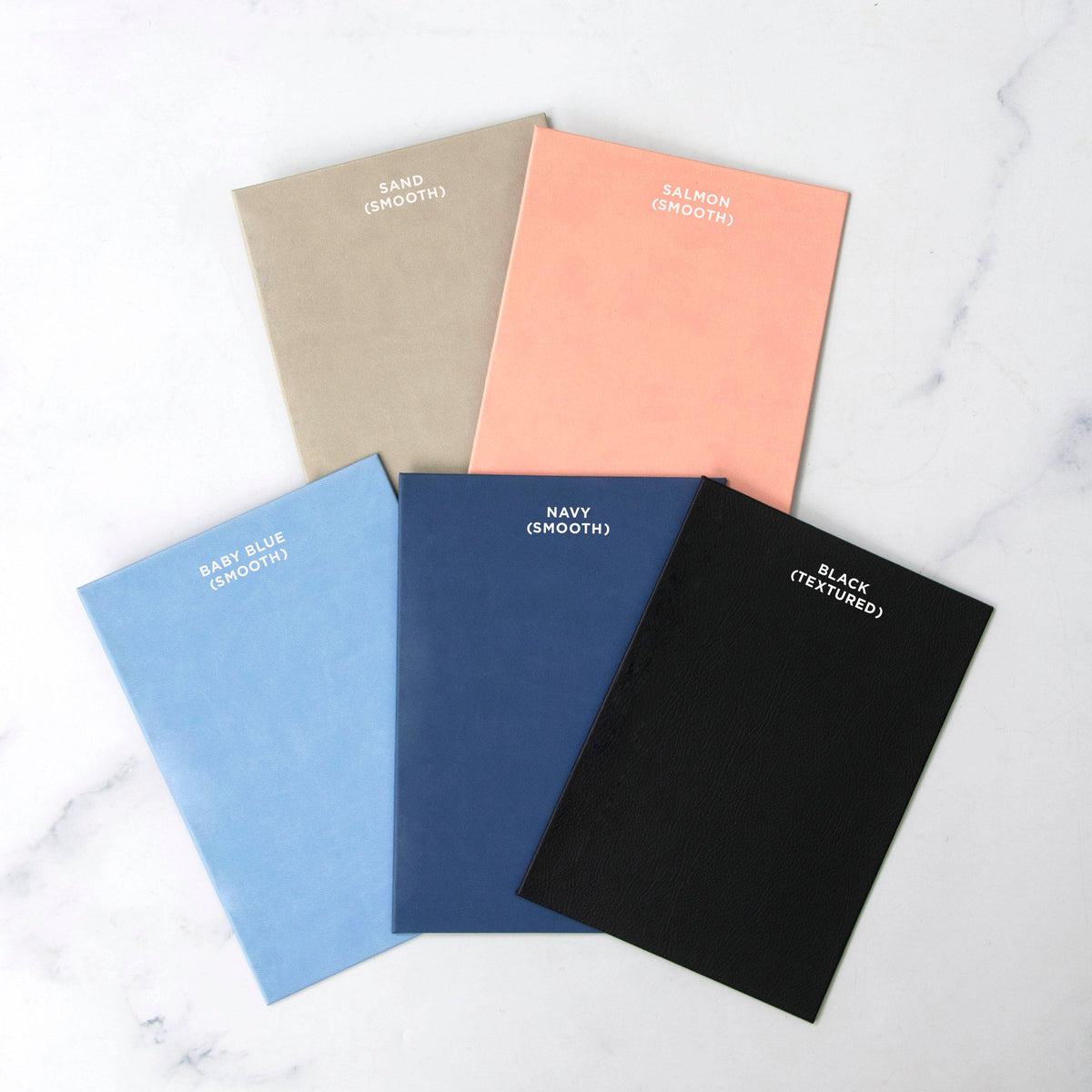 Lined Notebook Vegan Leather Wrap