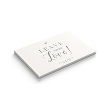 Load image into Gallery viewer, Leave Some Love Foil Wedding Guest Book
