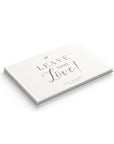 Leave Some Love Foil Wedding Guest Book