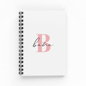 Classy Initial Undated Planner