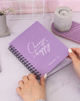 Choose Happy Foil Lined Notebook