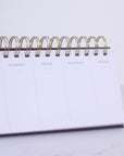 Coffee & Cream Foil Undated Weekly Planner