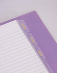 Foil Stickers for Binder Divider Tabs