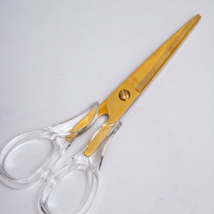 Acrylic Gold Scissors