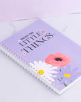 Enjoy The Little Things Lined Notebook