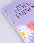 Enjoy The Little Things Lined Notebook