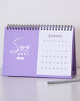 Any Name Foil Desk Calendar