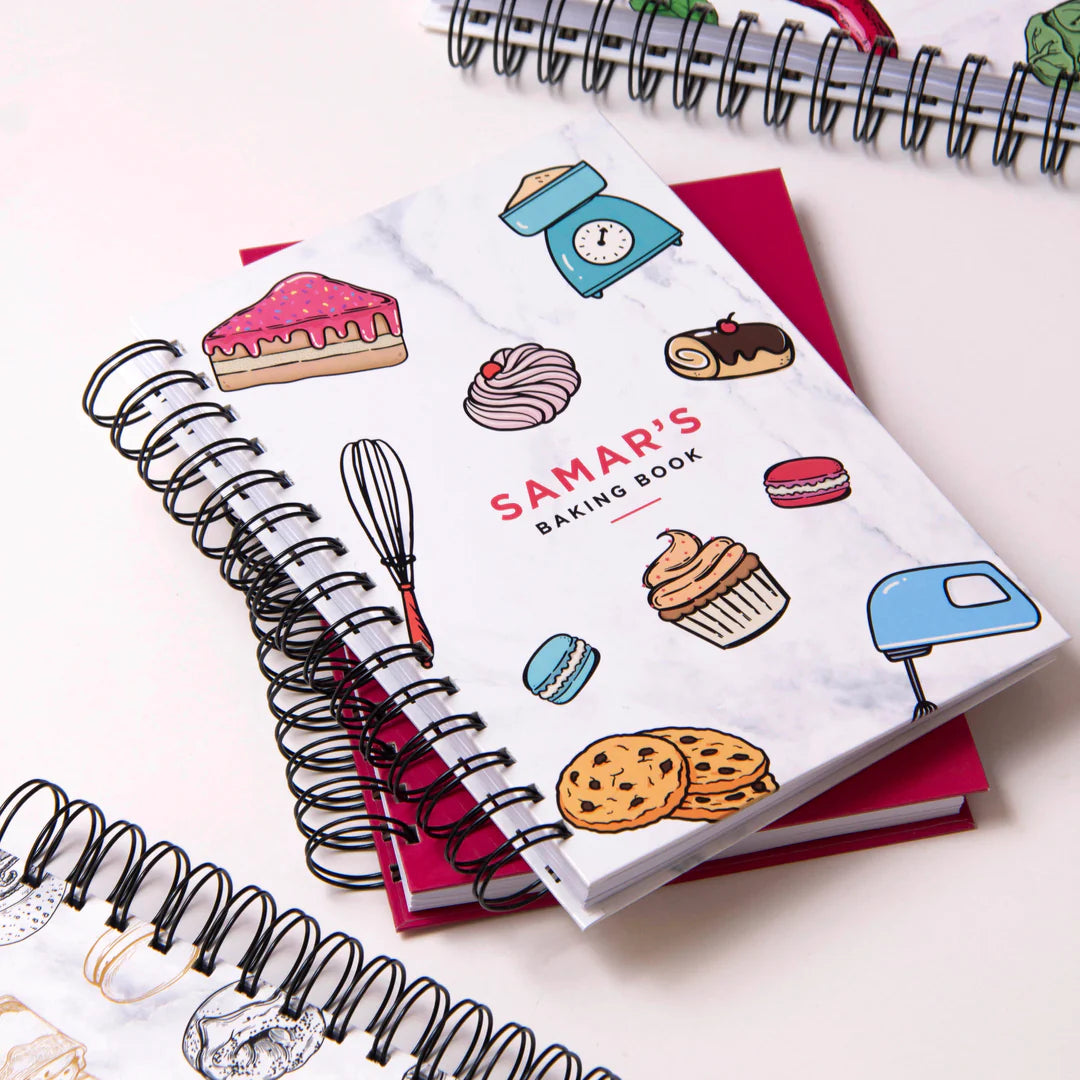 Colorful Baking Recipe Book