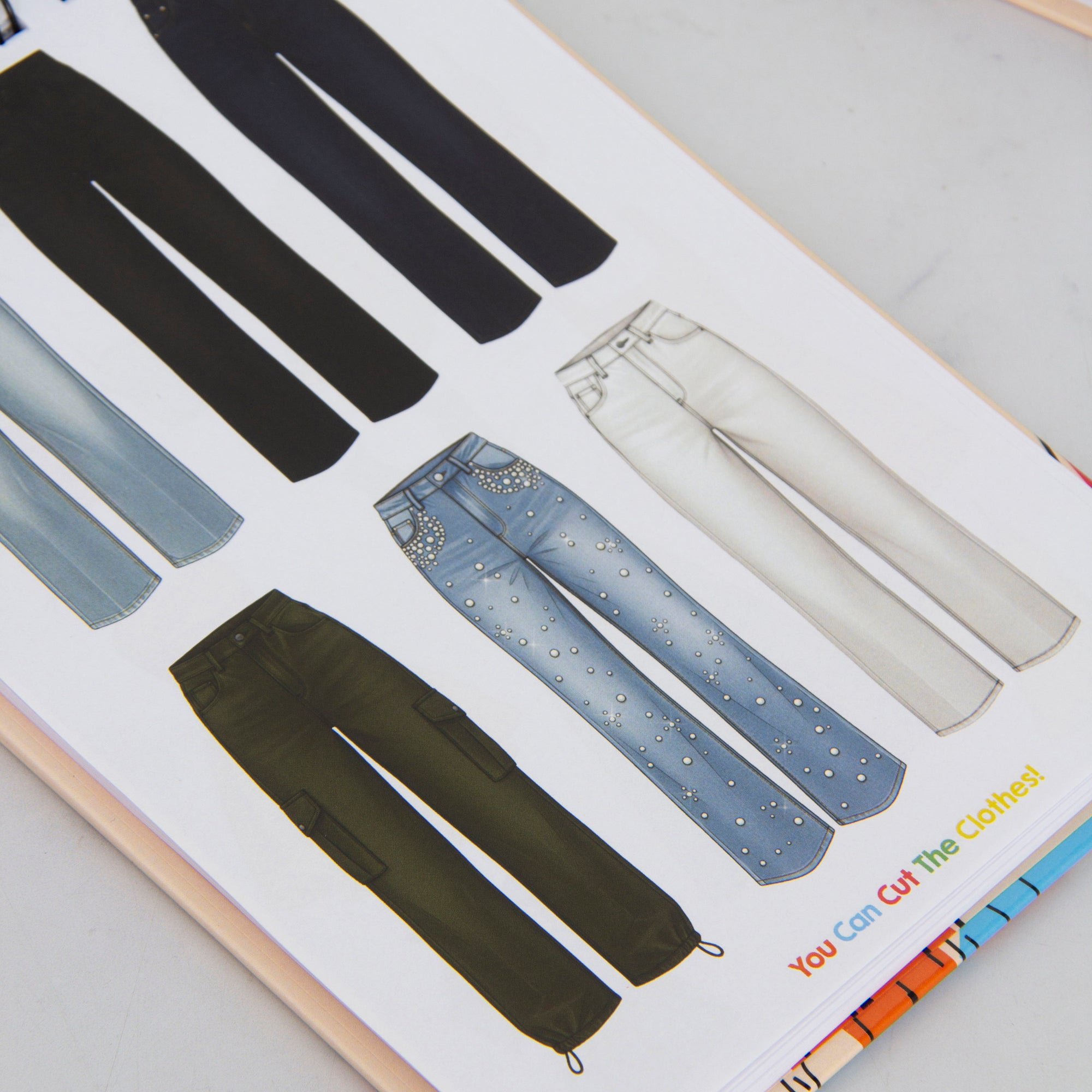 Little Fashion Designer Sketchbook