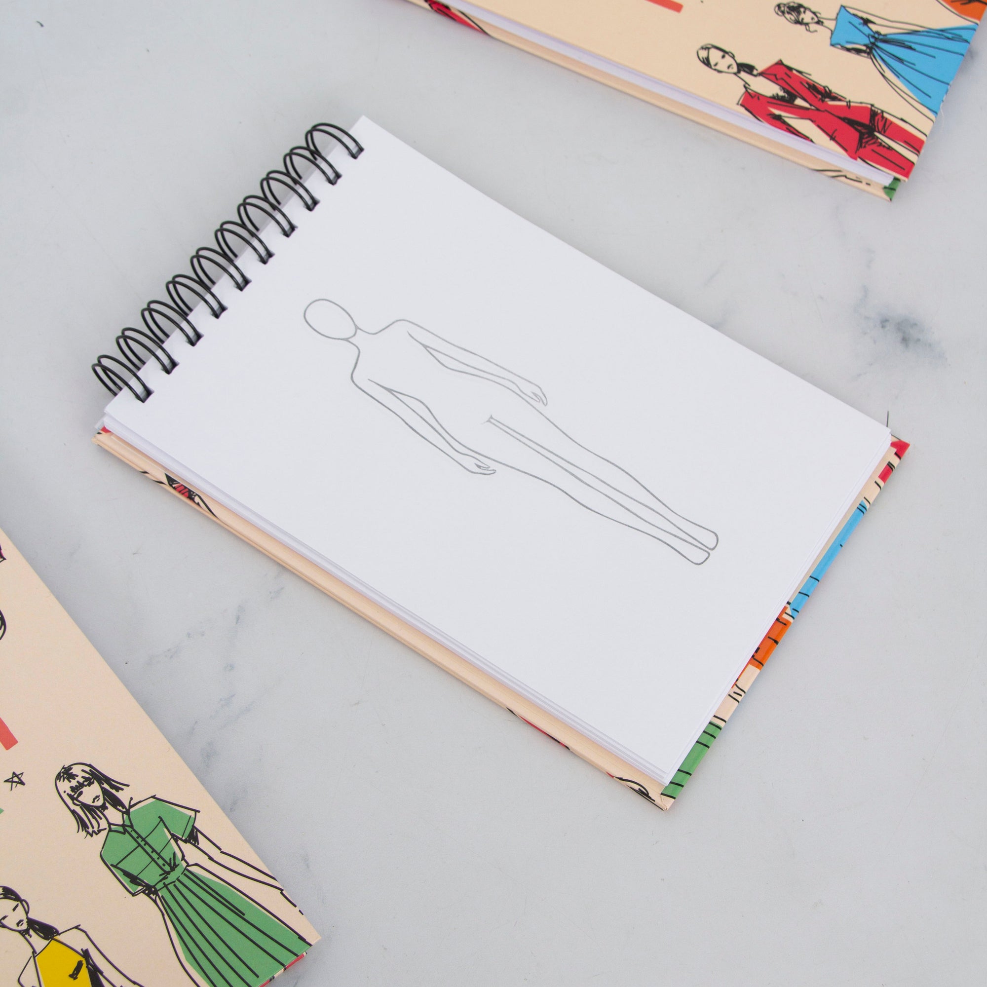 Little Fashion Designer Sketchbook