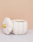 Pumpkin Ceramic Jar