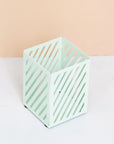 Metal Mint Pen Holder