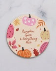 Pumpkin Spice Coaster Nude