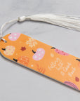Pumpkin Spice Acrylic Bookmark