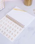 Any Wedding Quote Foil Lined Notebook