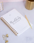 Plans & Notes Foil Wedding Planner