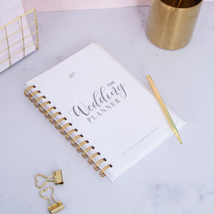 Plans & Notes Foil Wedding Planner