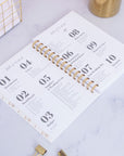 Plans & Notes Foil Wedding Planner