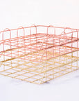 Wire Gold Paper Rack