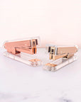 Acrylic Rose Gold Stapler