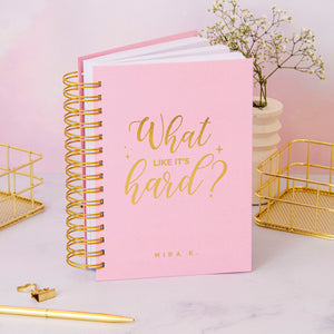 What Like it's Hard? Foil Daily Planner