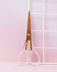 Acrylic Dark Rose Gold Scissors