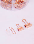 Paper Clips & Pins Bundle Rose Gold