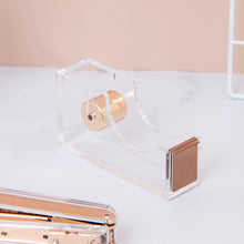 Load image into Gallery viewer, Acrylic Gold Tape Dispenser
