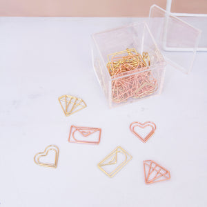 Paper Clips Bundle Gold & Rose Gold